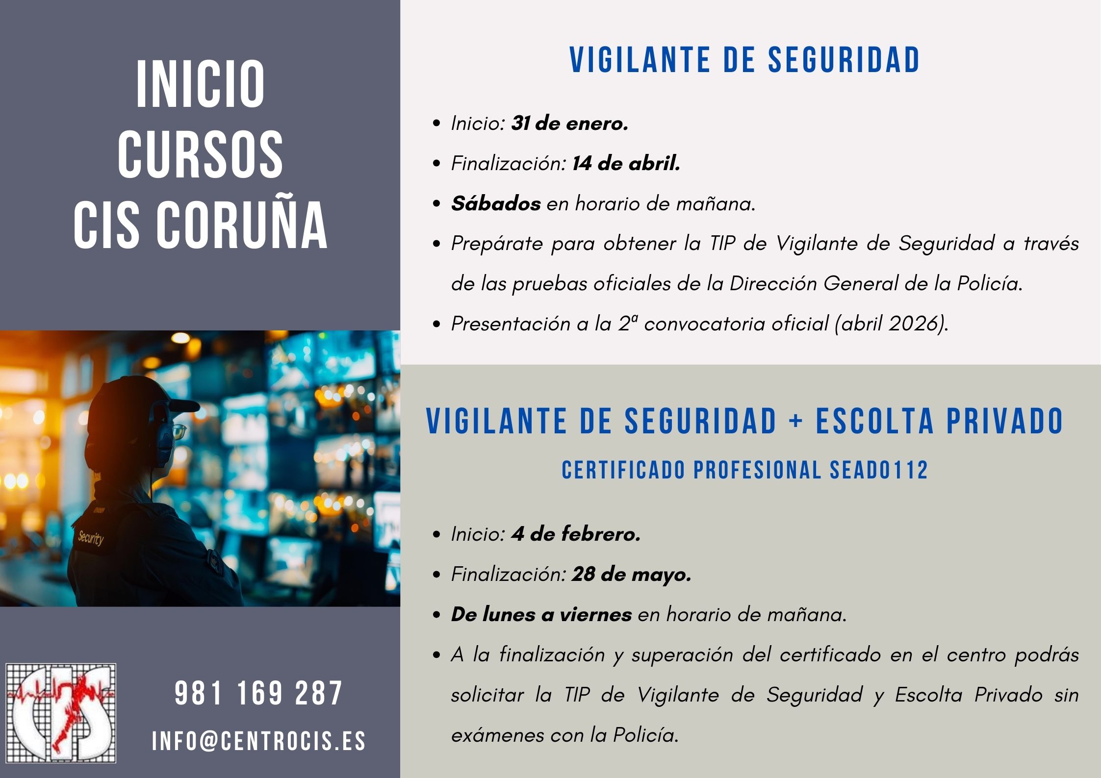 Vigilante - Escolta privado